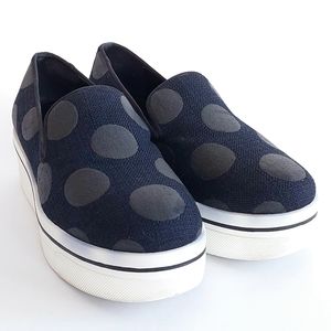 Stella McCartney Scarpa Tess S Gomma Back Polka Dot Platform Sneaker